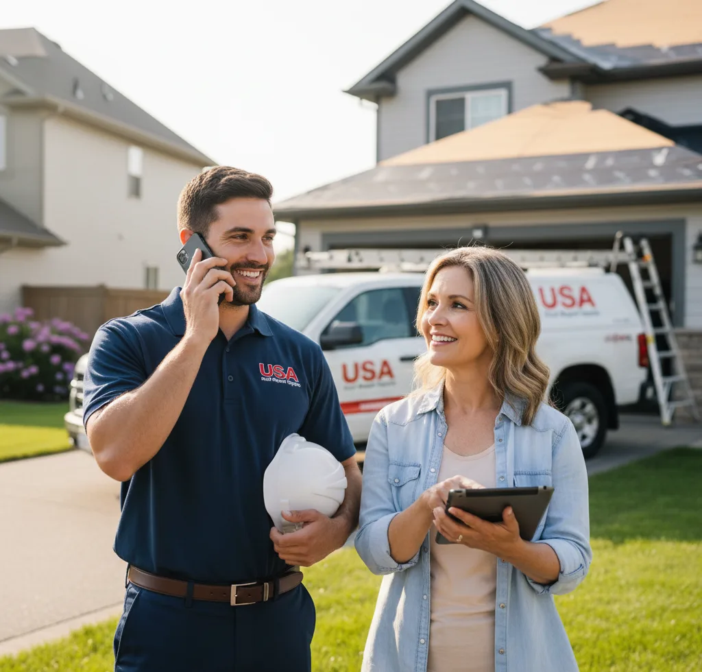USA Roof Repair Experts customer support in Cannelton